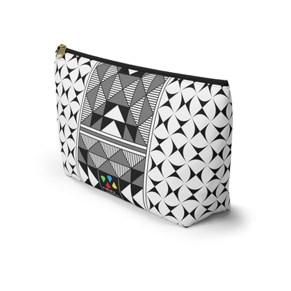 Sacred Mountains in Gray Pouch w T-bottom