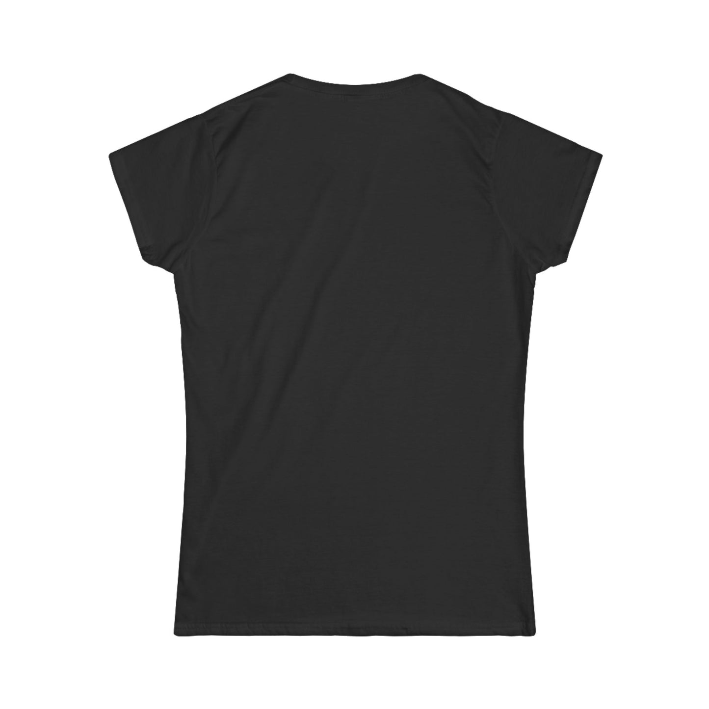 Turquoise Butterfly Dance Women's Softstyle Tee