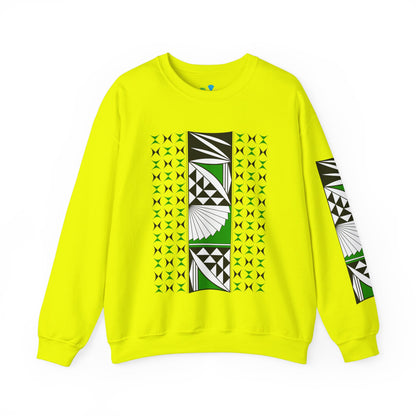Southwest Sunrise in Green Unisex Sweatshirt