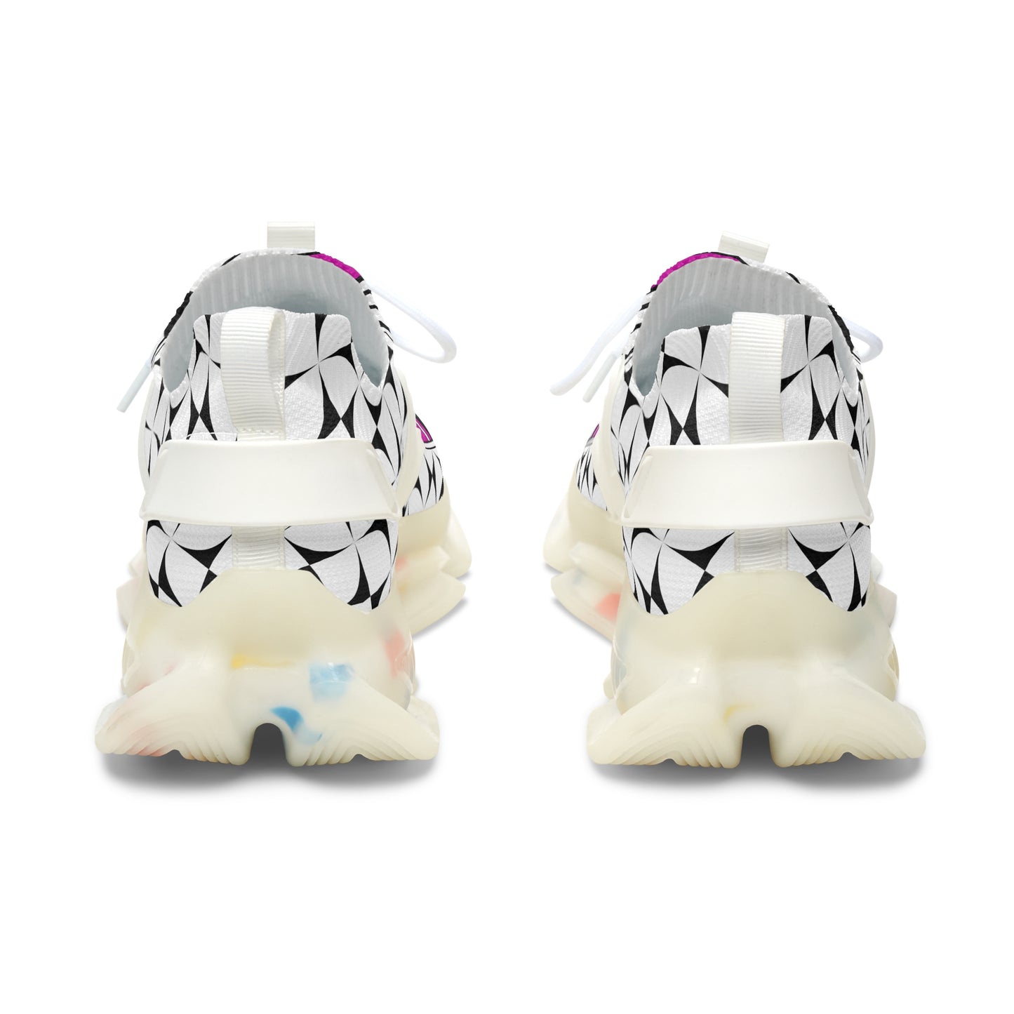Southwest Sunrise in Pink Women's Mesh Sneakers