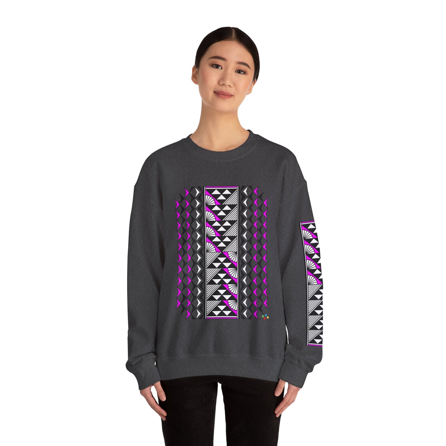 Sun and Rain in Pink Unisex Sweatshirt