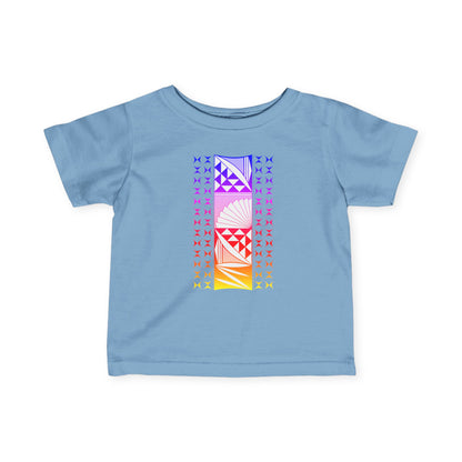 Rainbow Sunrise Infant Fine Jersey Tee