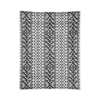 Southwest Rain and Sun in Gray Comforter