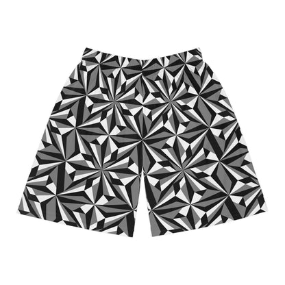 Desert Flowers in Gray Basketball Shorts