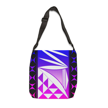 Dark Rainbow Southwest Sunrise Adjustable Tote Bag