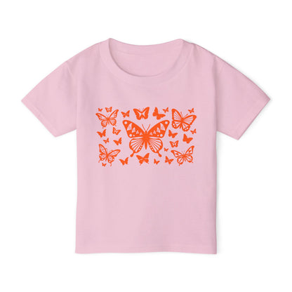 Orange Native Butterflies Toddler T-Shirt