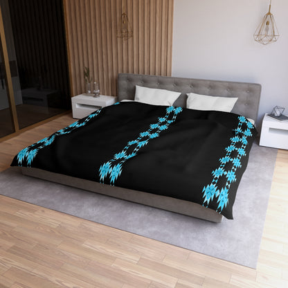 Turquoise Trail Microfiber Duvet Cover