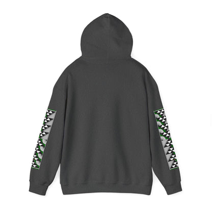 Sun and Rain in Green Unisex Hoodie