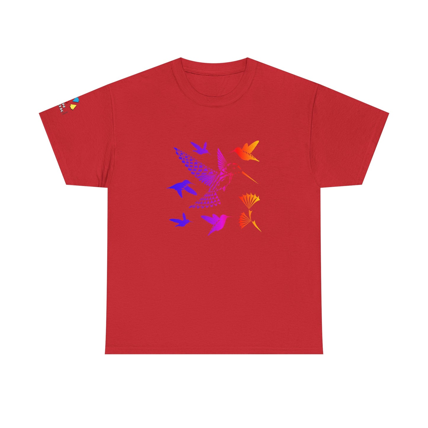 Rainbow Hummingbird Blessing Gildan Unisex Tee