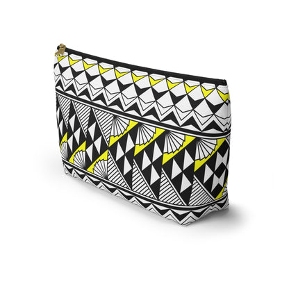 Sun and Rain in Yellow Pouch w T-bottom