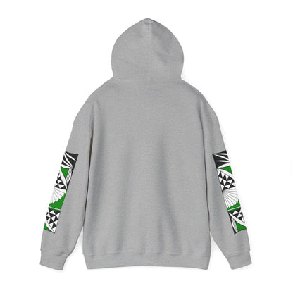 Southwest Sunrise in Green Unisex Hoodie