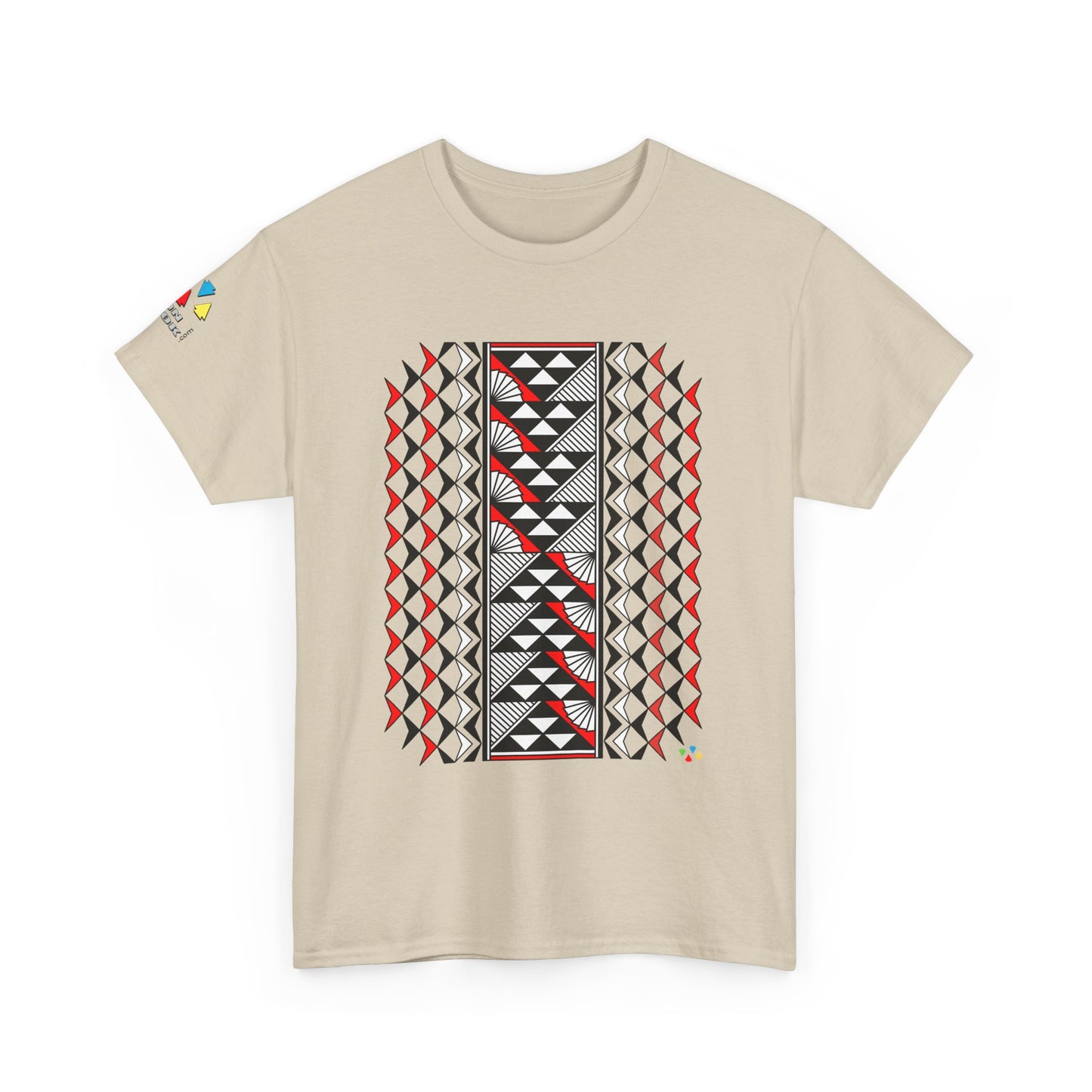 Sun and Rain in Red Gildan Unisex Tee