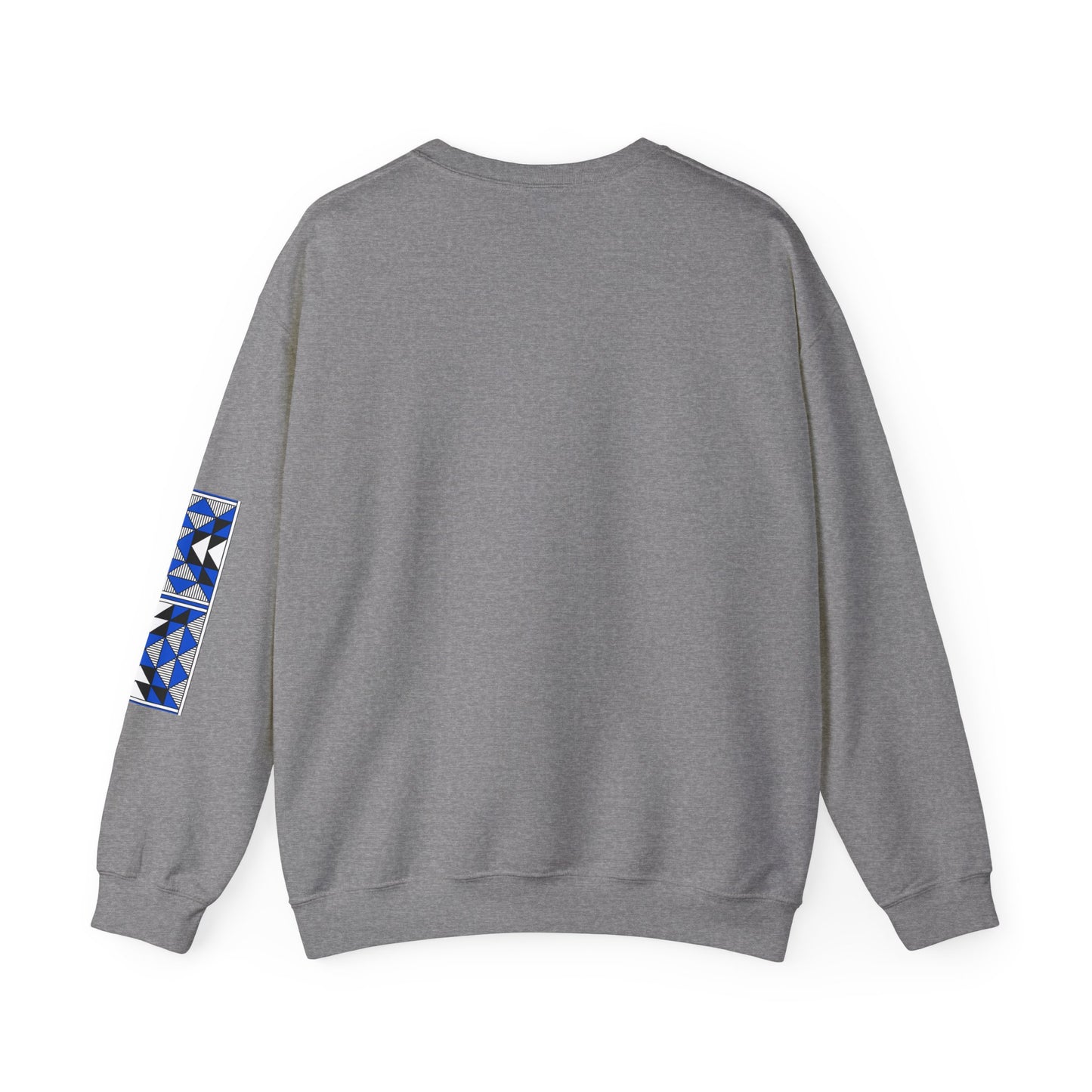 Sacred Mountains in Blue Unisex Sweatshirt