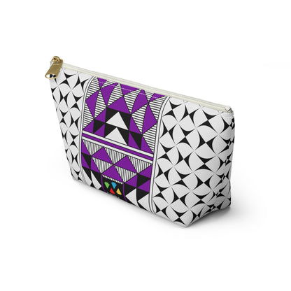 Sacred Mountains in Purple Pouch w T-bottom