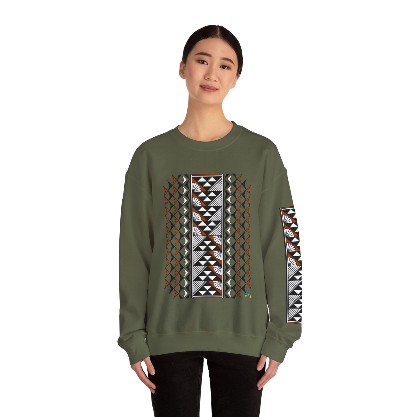 Sun and Rain in Rust Unisex Sweatshirt