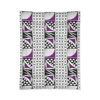 Southwest Sunrise in Purple Comforter