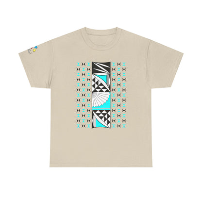 Southwest Sunrise in Turquoise Gildan Unisex Tee
