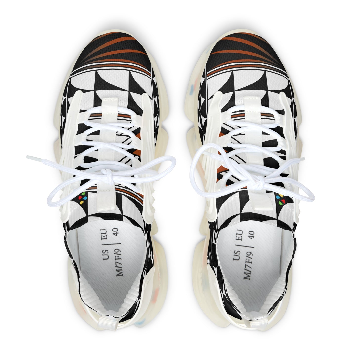 Feather Blessing in Rust Women's Mesh Sneakers