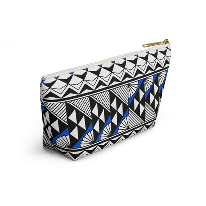 Sun and Rain in Blue Pouch w T-bottom