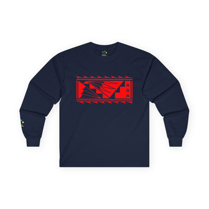 Beautiful Blessings - Red - Unisex Long Sleeve Tee