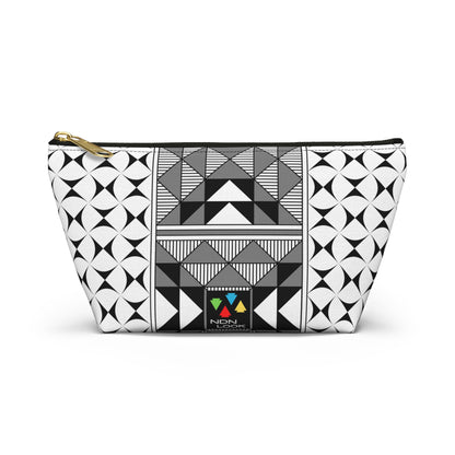 Sacred Mountains in Gray Pouch w T-bottom