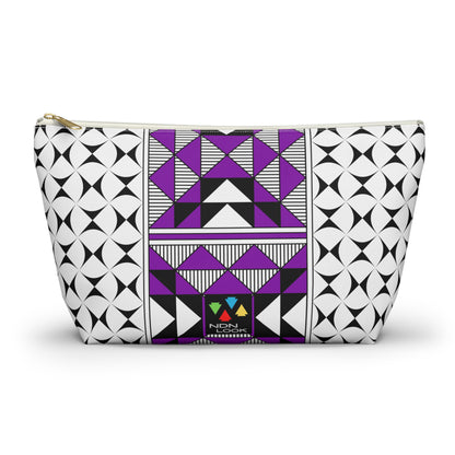 Sacred Mountains in Purple Pouch w T-bottom