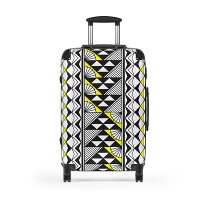 Southwest Rain and Sun in Yellow Suitcases