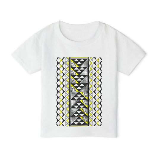 Yellow Sun and Rain Toddler T-Shirt