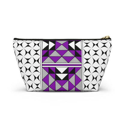 Sacred Mountains in Purple Pouch w T-bottom