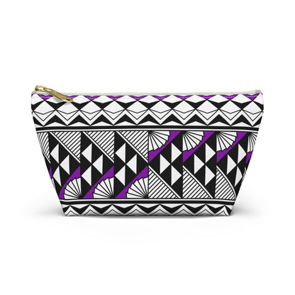 Sun and Rain in Purple Pouch w T-bottom