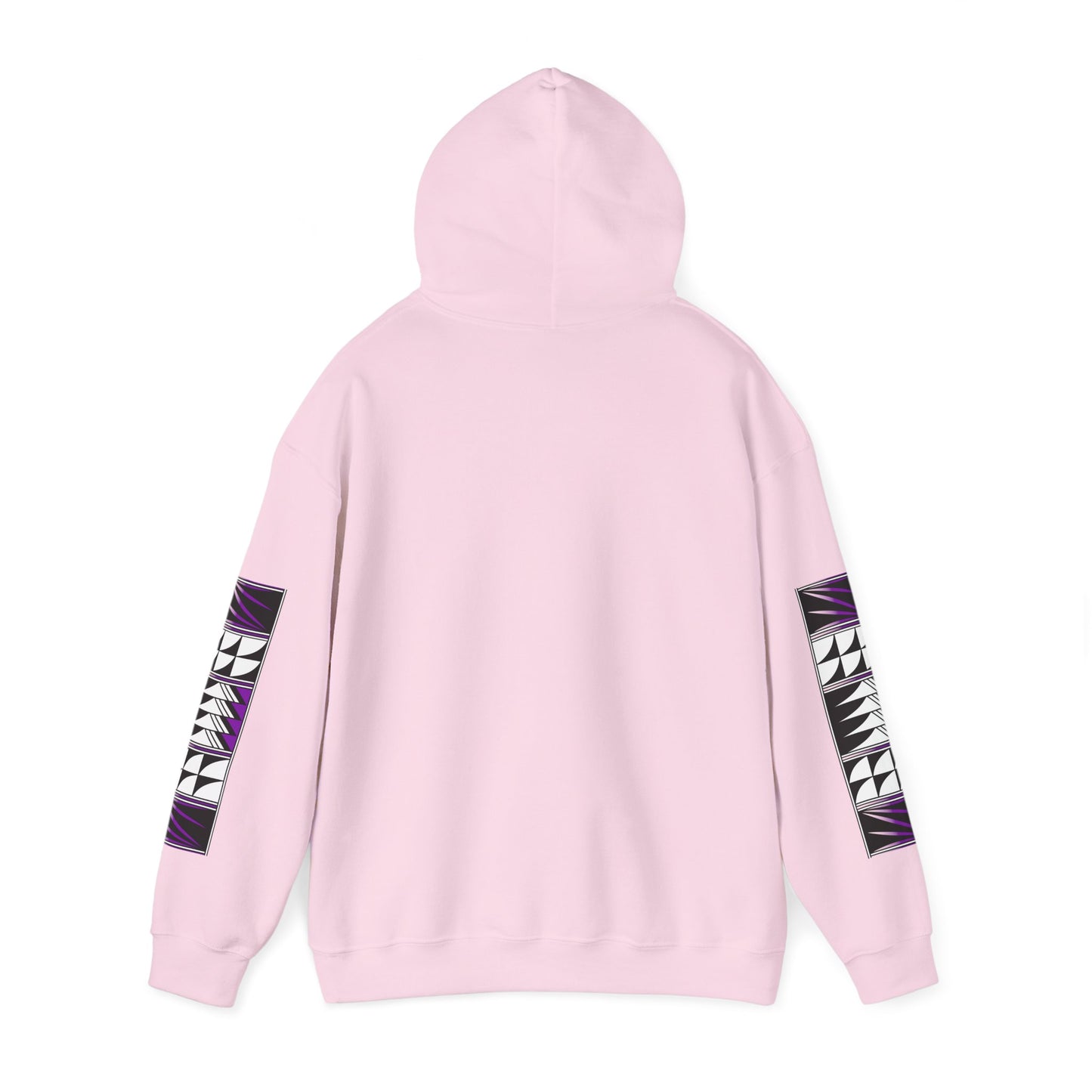 Blessed Feathers in Purple Unisex Hoodie