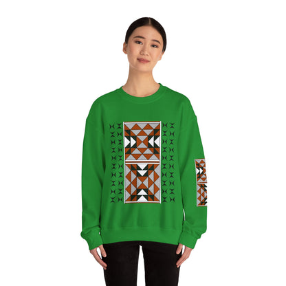 Sacred Mountains in Rust Unisex Sweatshirt