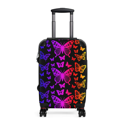 Rainbow Butterflies Suitcases