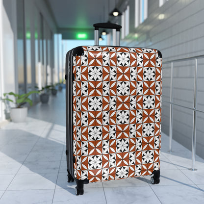Native Snowflakes Suitcases