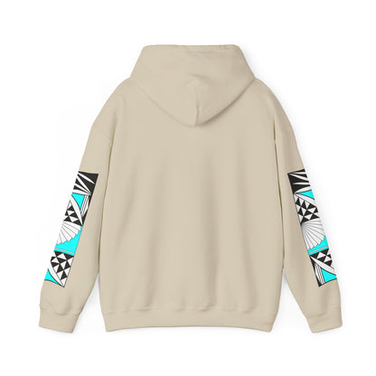 Southwest Sunrise in Turquoise Unisex Hoodie