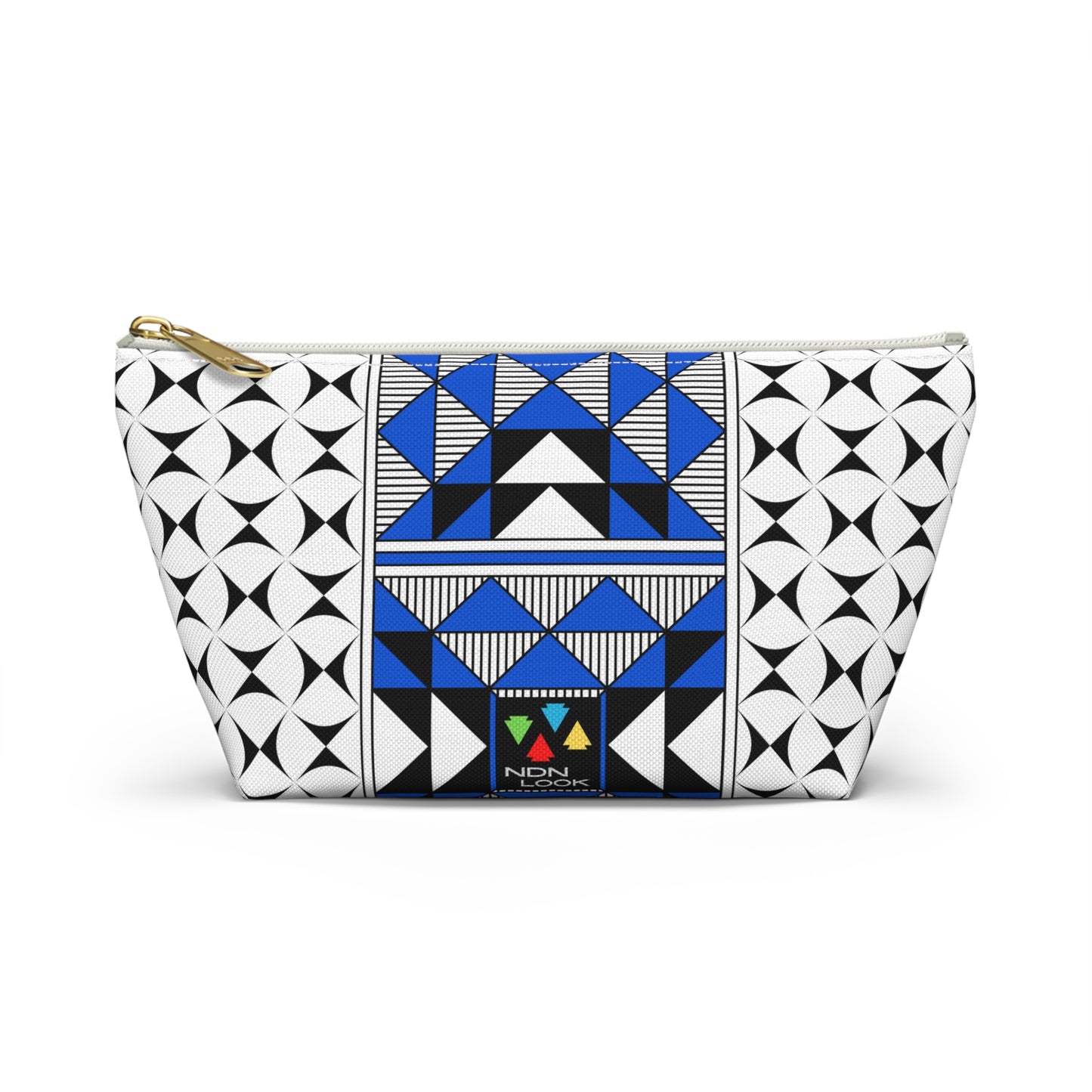 Sacred Mountains in Blue Pouch w T-bottom