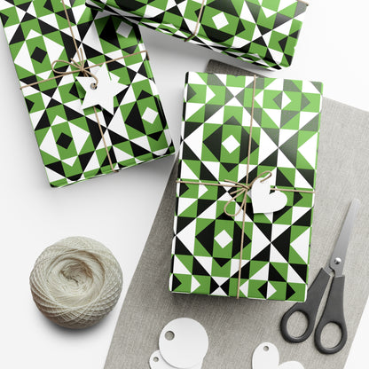 Light Green Sacred Mountains Gift Wrap Papers