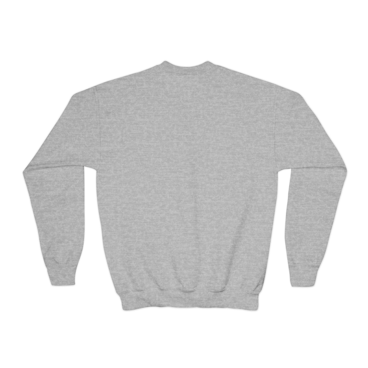 Rain and Sun in Green Youth Crewneck Sweatshirt