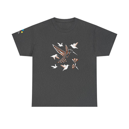 Hummingbird Blessing in Rust Gildan Unisex Tee