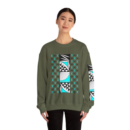 Southwest Sunrise in Turquoise Unisex Sweatshirt