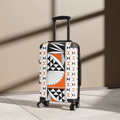 Orange Southwest Sunrise Suitcases