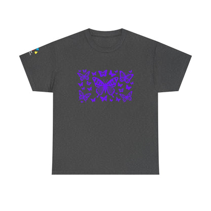 Butterfly Dance in Purple Gildan Unisex Tee