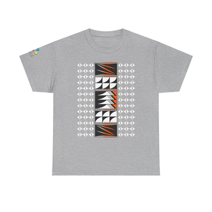 Feather Blessings in Orange Gildan Unisex Tee