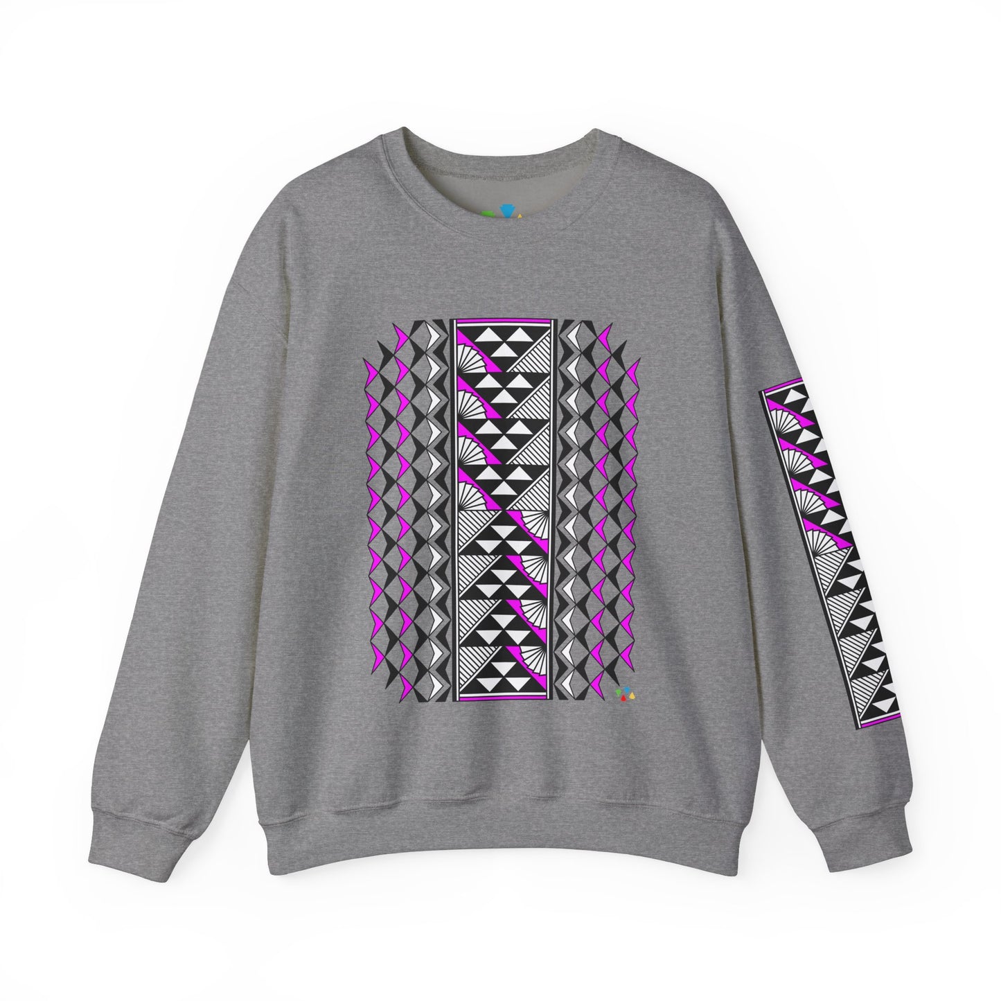 Sun and Rain in Pink Unisex Sweatshirt