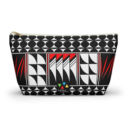 Blessed Feathers in Red Pouch w T-bottom