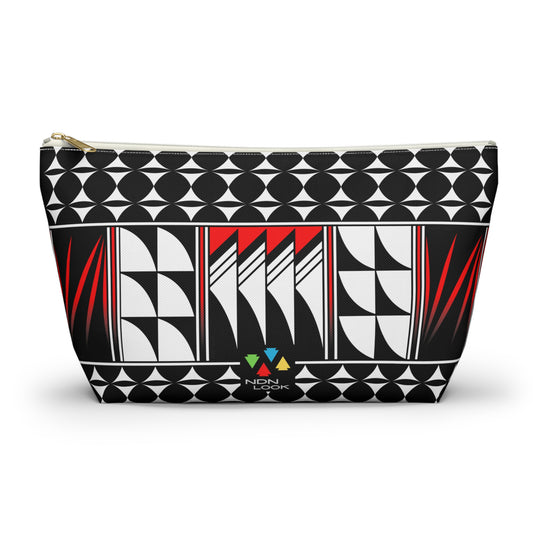 Blessed Feathers in Red Pouch w T-bottom