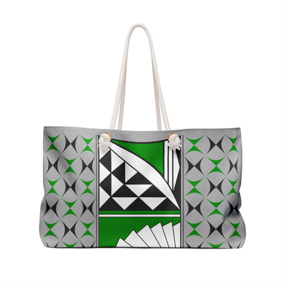 Green Sunrise Weekender Bag