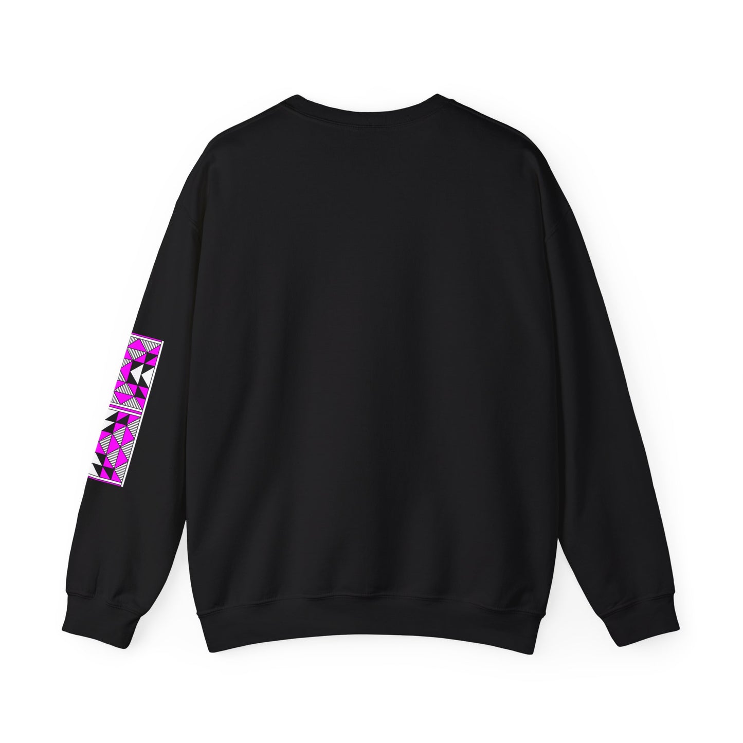 Sacred Mountains in Pink Unisex Sweatshirt