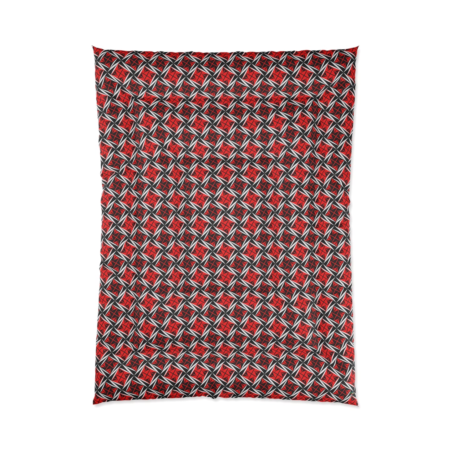 Sacred Winds in Red Comforter