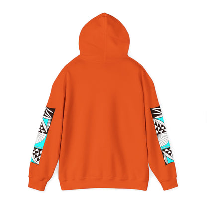 Southwest Sunrise in Turquoise Unisex Hoodie